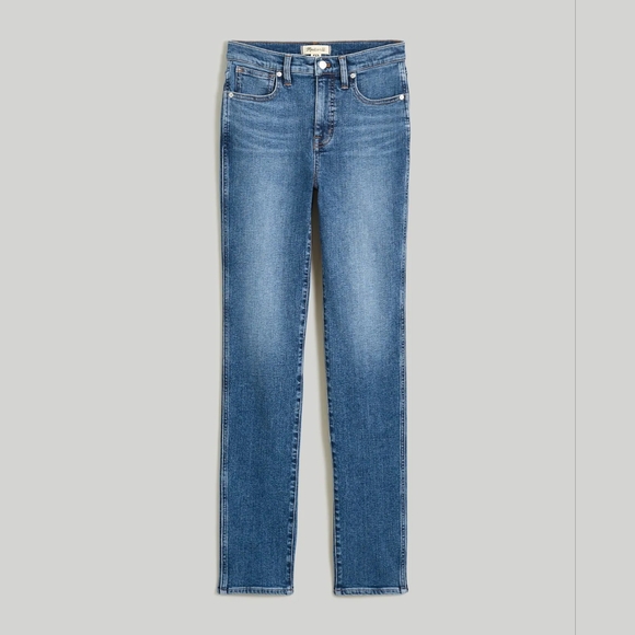 Madewell Stovepipe Jean Size 25 with magic pockets. Blue Denim - Picture 8 of 12